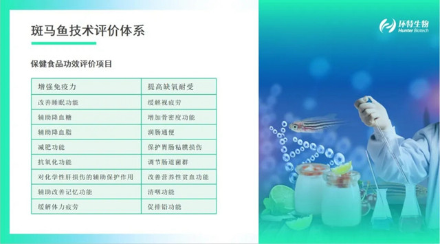 环特生物斑马鱼技术评价体系